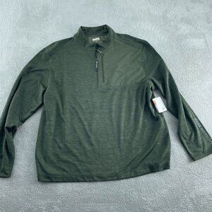 Bass Outdoor Mens Climber Quarter Zip Pullover XXL NWT 5103